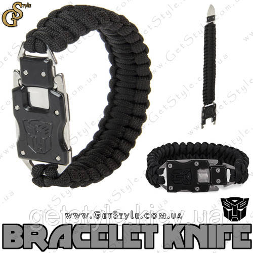 Браслет-ніж трансформер (паракорд) — "Bracelet Knife"
