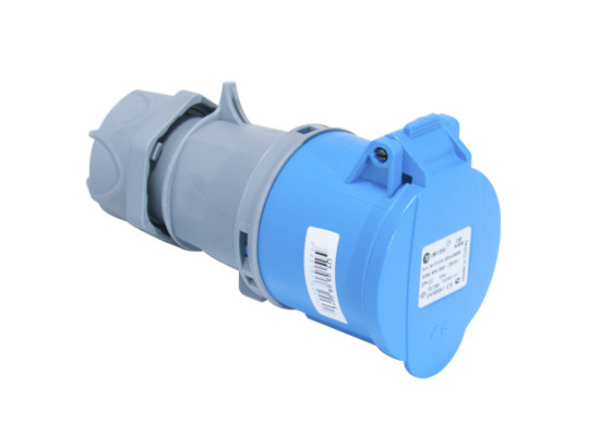 Роз'єм силовий: розетка кабельна, 32А, 3 полюси 2p+e, IP44