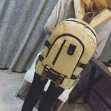 Рюкзак Bag Clever beige lemon, фото 2