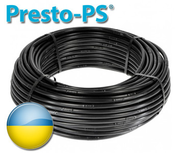 Багаторічна крапельна трубка з емітером Presto-PS 20см (бухта 200м) Україна