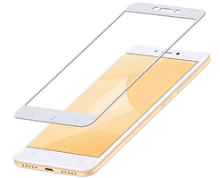 Захисне біле скло 2.5 D Full Glue Xiaomi Redmi 4X