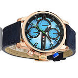 Годинник чоловічий Curren California blue-gold-blue, фото 4