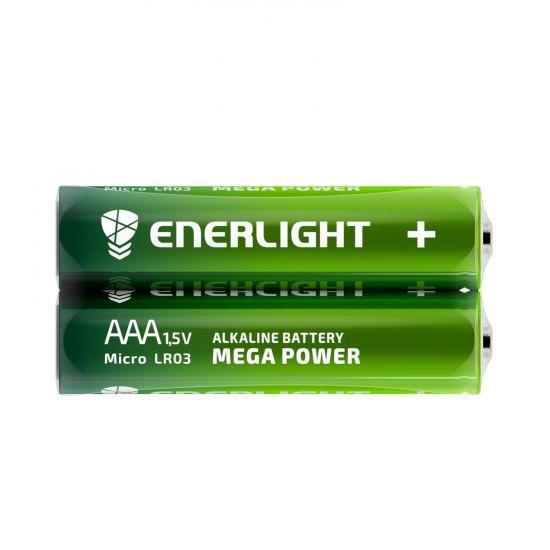 Батарейка ENERLIGHT MEGA Power Alkaline AAA/LR03 (2шт)