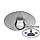 Буксир накладка ПВХ з кільцем з нержавіючої сталі, колір сірий, для надувних човнів ПВХ, фото 3