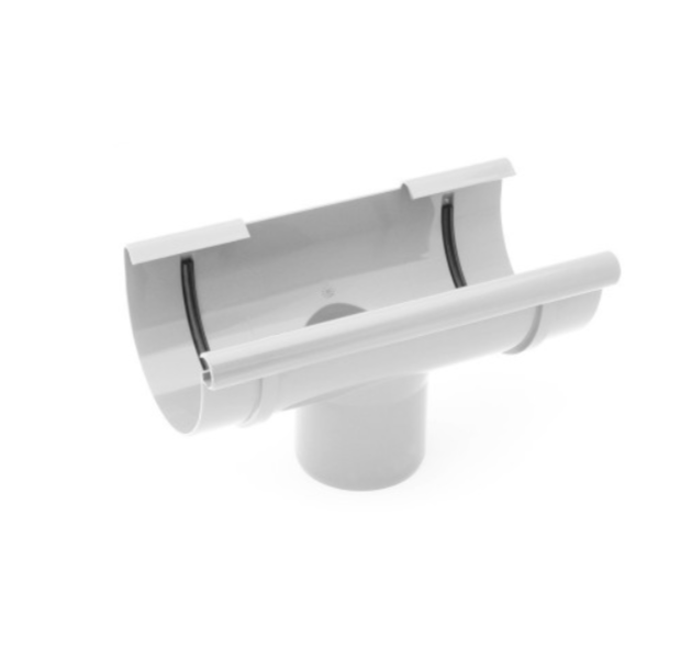 Воронка ринви зливна BRYZA 125мм, Білий RAL 9010