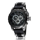 Годинник чоловічий v6 Grizzly black, фото 3