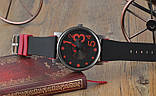 Годинник наручний QF number red, фото 5