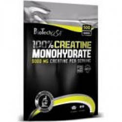 BIOTECH 100% CREATINE MONO 500G ПОКЕТ