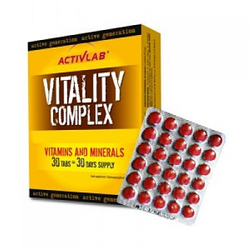 ACTIVLAB VITALITY COMPLEX 60 CAPS