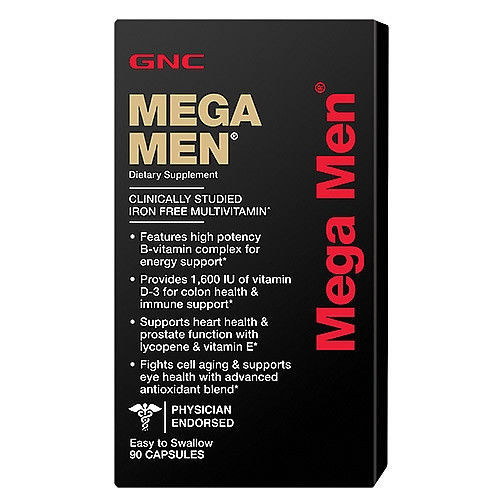 GNC MEGA MEN 180 CAPS