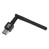 USB Wi Fi мережевий адаптер 150 Mbps + антена, фото 2