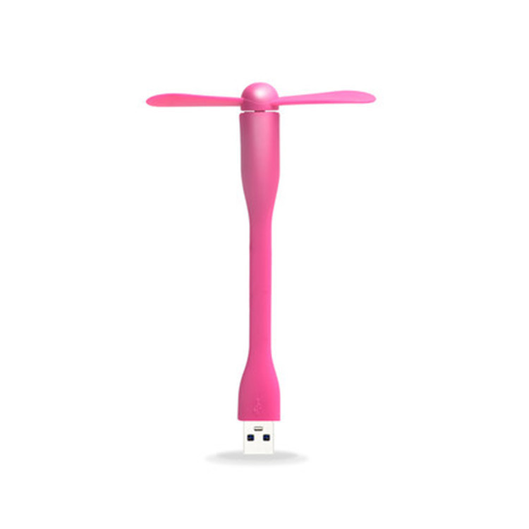 USB-вентилятор rubber blower pink