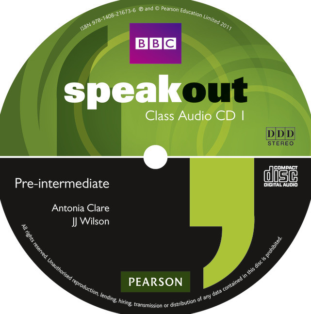 Speakout /2nd ed/ Pre-intermediate Set of 3 Class CDs