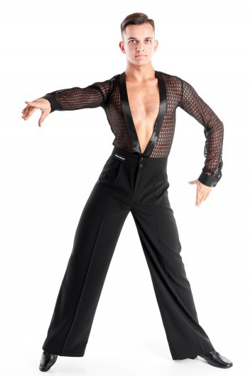 Сорочка-комбідрес чоловічий для танців гіпюр Латина