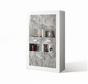 Вітрина 4Д Ск у вітальню чи спальню з ДСП Прага Світ Меблів