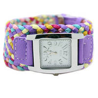 Годинник жіночий наручний Fashion Lady Cord purple (фіолетовий)