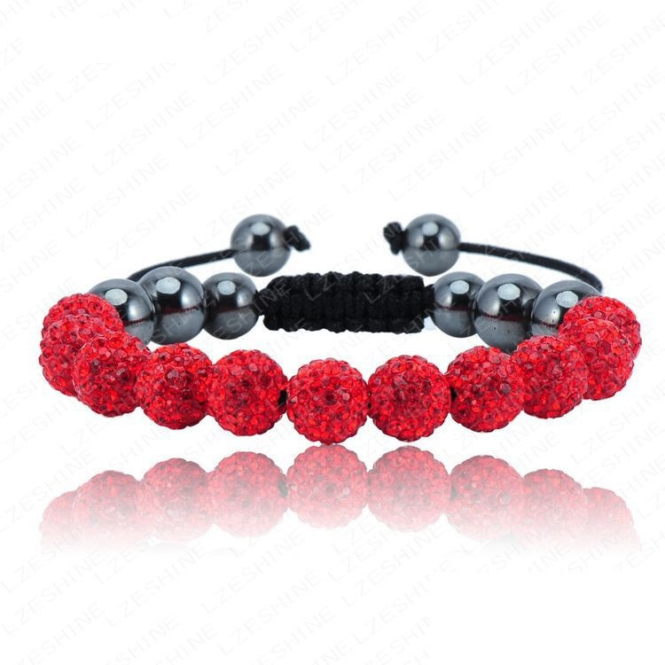 Браслет жіночий Шамбала SHAF0003 red (червоний)