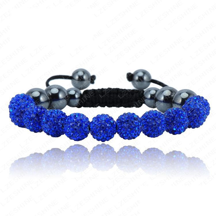 Браслет жіночий Шамбала SHAF0057 blue (синій)