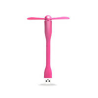 USB-вентилятор rubber blower pink