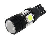 Светодиодная лампа W5W T10-5050-4+1 1,5w белая