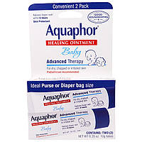 Aquaphor, Baby, Healing Ointment, Skin Protectant, 2 Tubes, 0.35 oz (10 g) Each