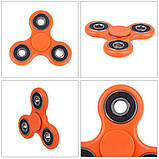 Спінер-вертушка Hand Spinner Fidget Toy Splash orange, фото 2
