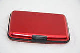 Гаманець-кредитниця Aluma Wallet red, фото 3