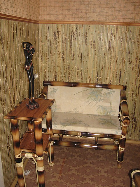 Бамбуковый диванчик и столик - фото 1 - id-p6896823