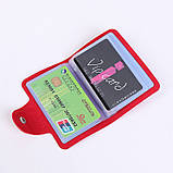 Візитниця кредитниця Bared brown, фото 3