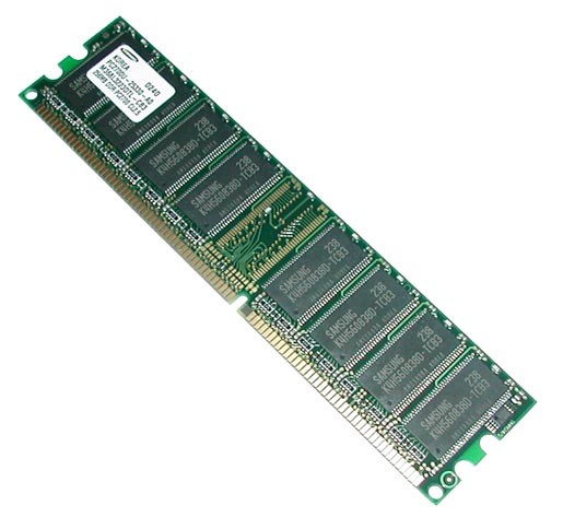 Модуль пам'яті DDR1 512Mb, 266Mhz/333Mhz/400Mhz, для ПК
