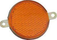 Світловідбивач (катафот) оранжевий круглий