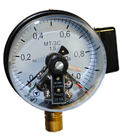 Манометр электроконтактный МТ-3С (МТ 3С, МТ3С, МТ3-С) - аналог ДМ2010СгУ2, ДМ2010-У2, ДМ2010ф, ДМ Сг 05100