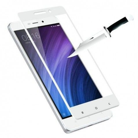 Захисне скло 5D Future Full Glue для Xiaomi Redmi 4A white
