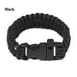 Браслет виживання Paracord black, фото 3