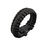 Браслет виживання Paracord black, фото 5
