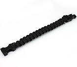 Браслет виживання Paracord black, фото 6