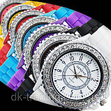 Годинник жіночий Geneva Crystal mint (м'ятний), фото 2