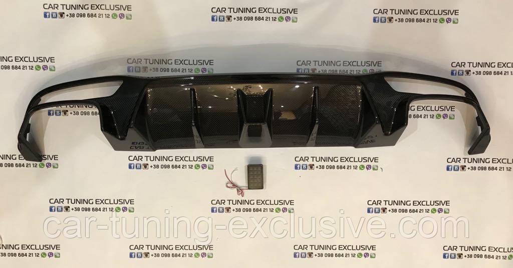 BRABUS rear skirt for Mercedes GLE-class W166