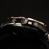 Годинник чоловічий Curren Granit black-gold-white, фото 3