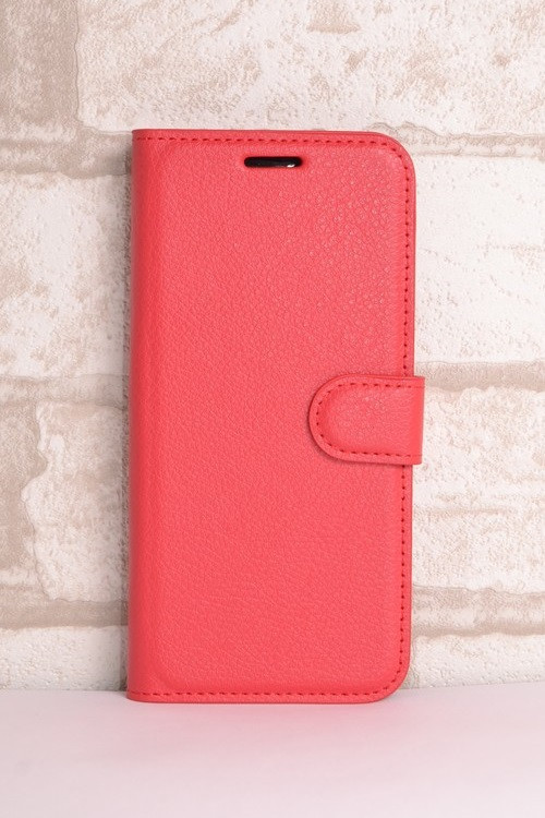 Чехол-книжка Bookmark для Xiaomi Redmi 6 red, фото 1