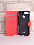 Чехол-книжка Bookmark для Xiaomi Redmi 6 red, фото 4