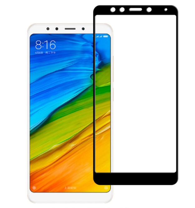 Захисне скло 5D Future Full Glue для Xiaomi Redmi 5 black