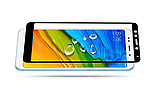 Захисне скло 5D Future Full Glue для Xiaomi Redmi 5 white, фото 4