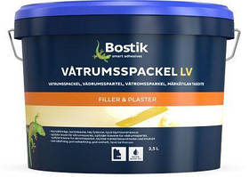 Bostik Vatrumsspackel LV шпаклівка для вологих приміщень 10 кг