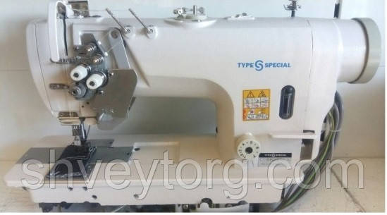 Двухигольная швейна машина з прямим приводом Type Special S-F02/8452