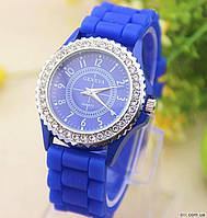 Часы женские Geneva Crystal blue (синий)