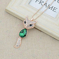 Підвіска жіноча Fox crystal green