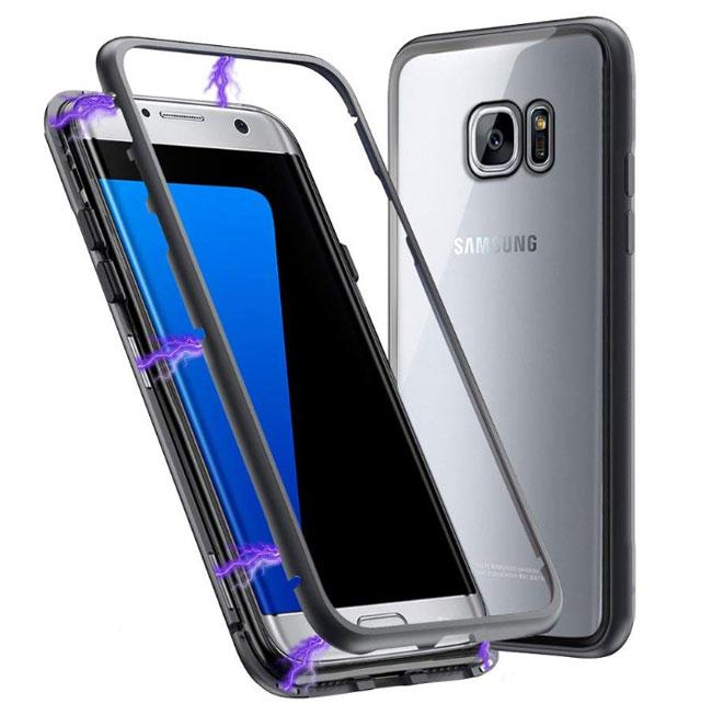 Металевий магнітний чохол Primo для Samsung Galaxy S7 (SM-G930) - Black