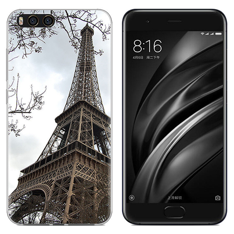 Чехол-накладка TPU Image Paris для Xiaomi Mi 6