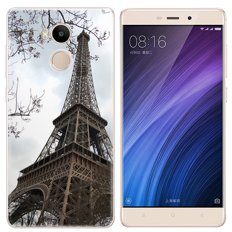 Чохол-накладка TPU Image Paris для Xiaomi Redmi 4 Prime